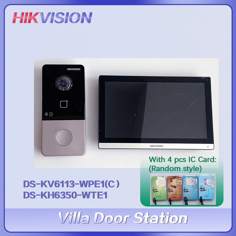 HIKVISION   DS-KV6113-WPE1(C) DS-KH6320-WTE1 DS-KH6350-WTE1 IP   ̼ POE 7 ġ κ 
